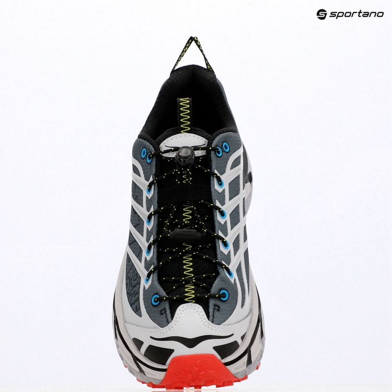 Scarpe HOKA Mafate Three 2 Wordmark Ash Grey/Outer Orbit 10
