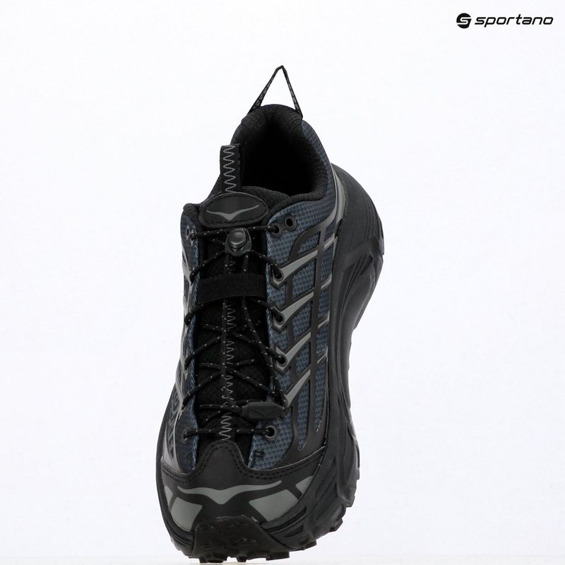 Scarpe HOKA Mafate Three 2 Wordmark Black/Outer Orbit 10