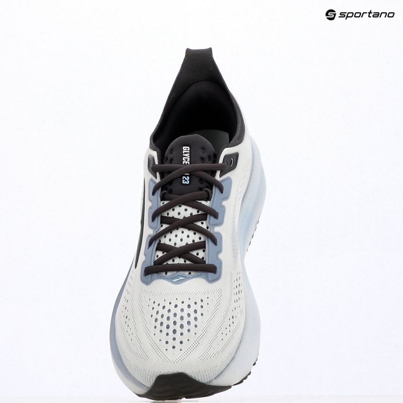 Scarpe da corsa uomo Brooks Glycerin 23 white/rain/baltic sea 7