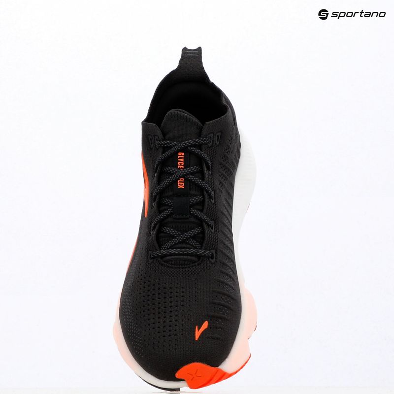 Scarpe da corsa uomo Brooks Glycerin Flex black/orange 7