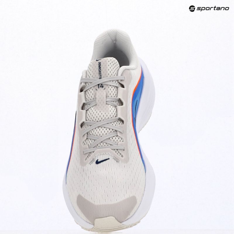 Scarpe da running da uomo Nike Downshifter 14 platinum tint/black/white/off noir 13