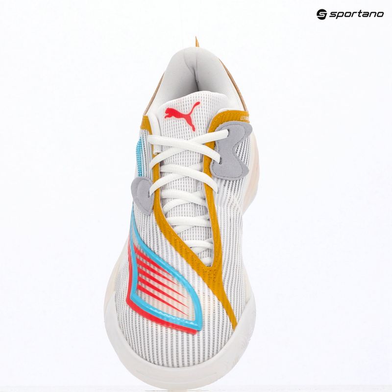 Scarpe da basket PUMA All-Pro NITRO 2 puma white/sunblaze 16