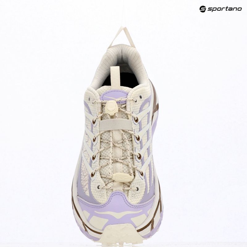 Scarpe HOKA Mafate Three 2 Wordmark Alabaster/Iris Flower 10