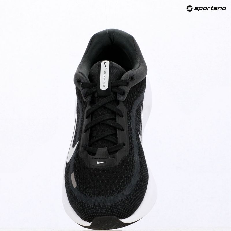 Scarpe da corsa Nike Stellar Ride nero/anthracite/pure platinum/white 9