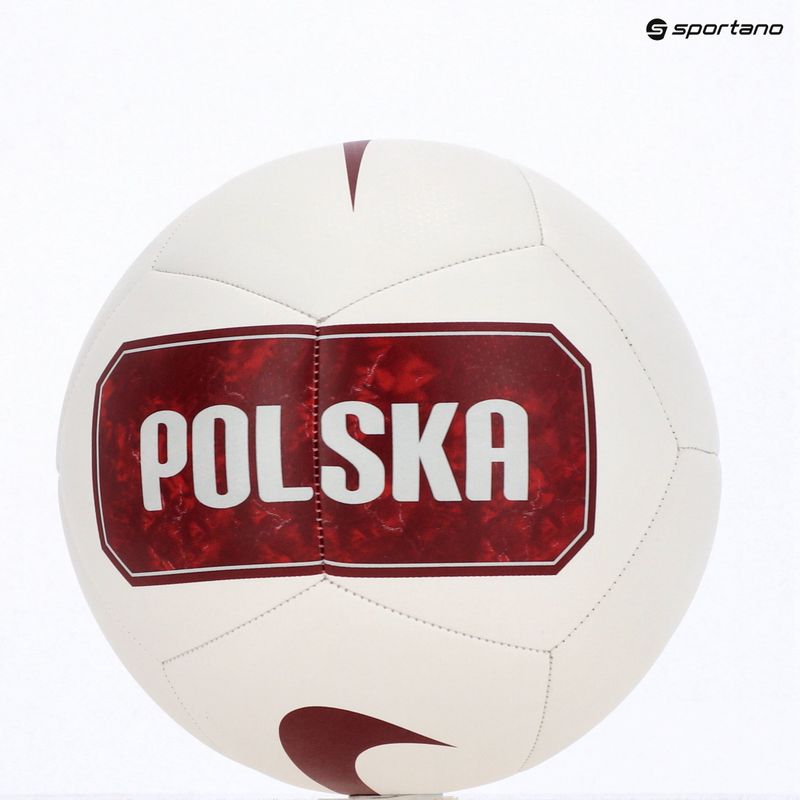 Pallone da calcio Nike Pitch Poland white size 5 4