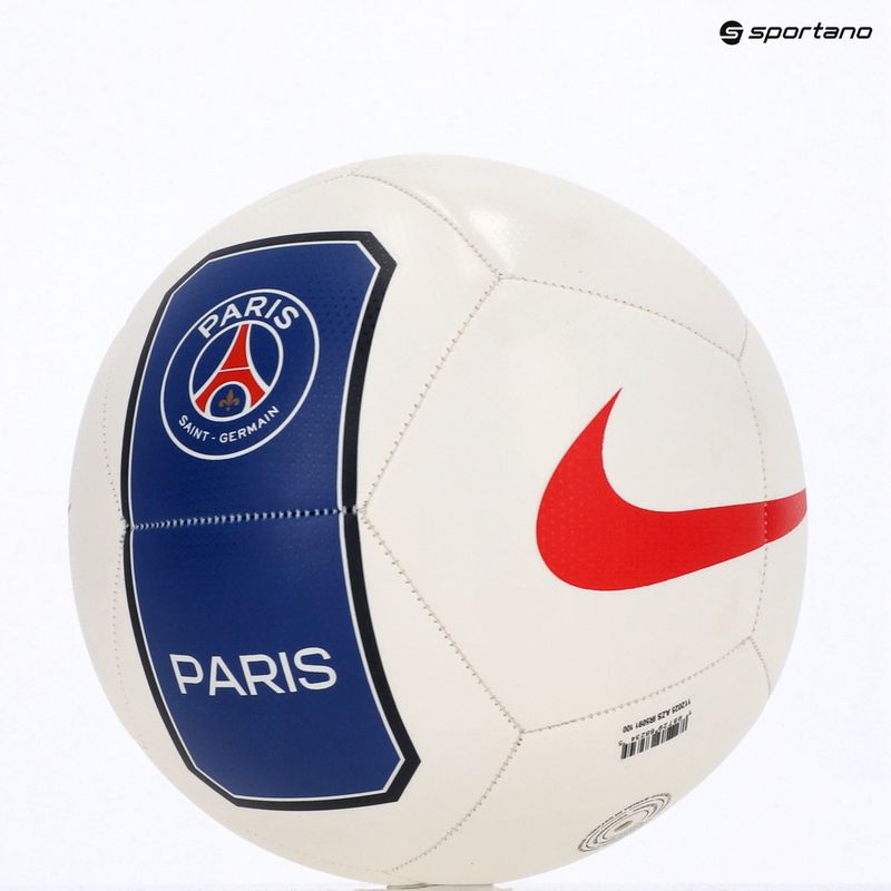 Pallone da calcio Nike Pitch Paris-Saint Germain white/old royal size 5 4