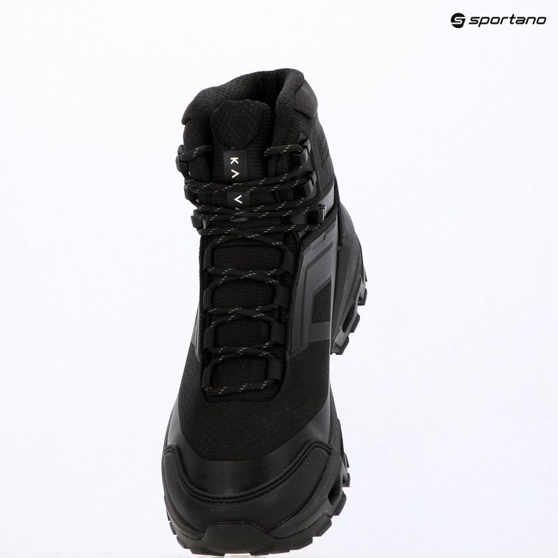 Scarpe da trekking uomo KADVA Obsidian Mid WP nere 14