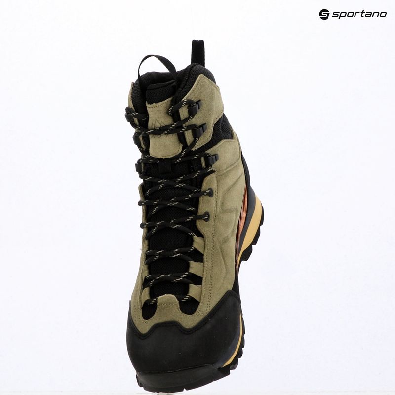 Scarpe da trekking da uomo KADVA Nevra Mid WP verde 14