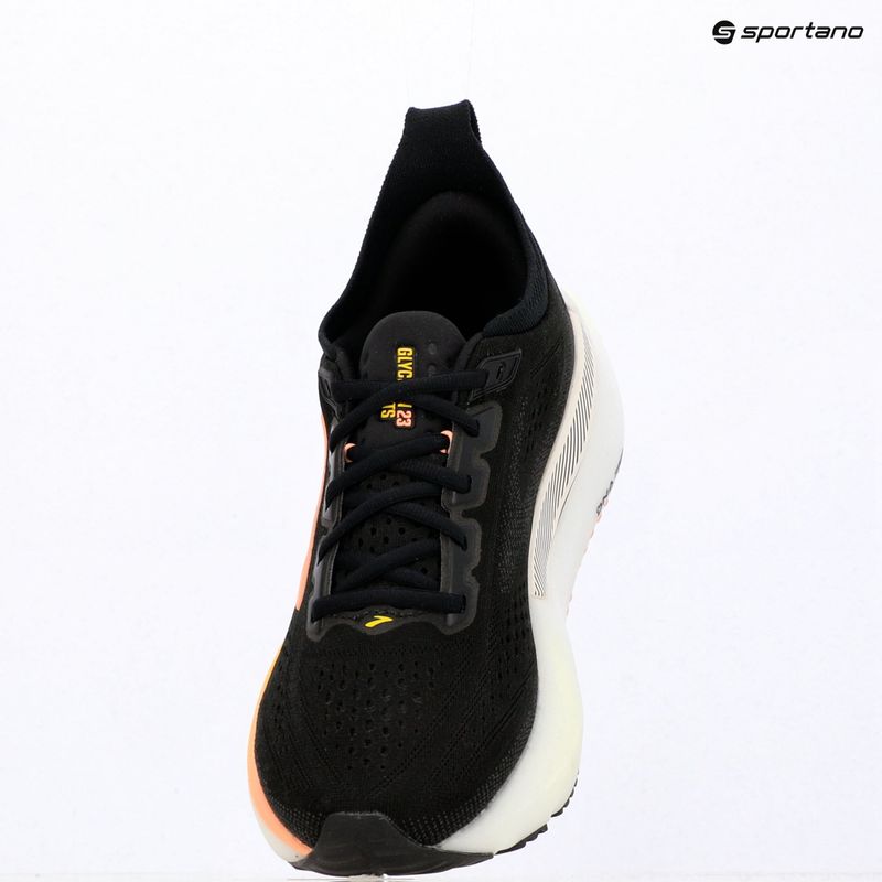 Scarpe da corsa donna Brooks Glycerin GTS 23 black/peach/nightlife 9