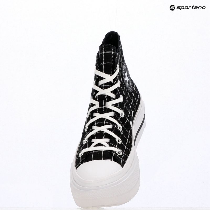 Sneakers da donna Converse Chuck Taylor All Star Lift Double Stack Hi black/white 9