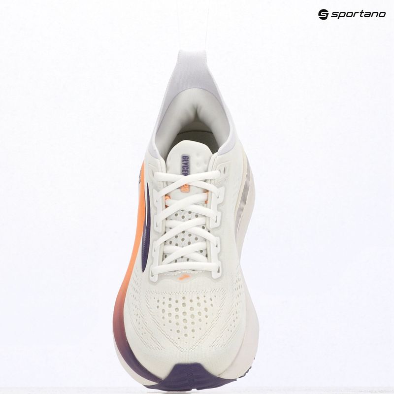 Scarpe da corsa donna Brooks Glycerin GTS 23 white/mulled grape/clear 9