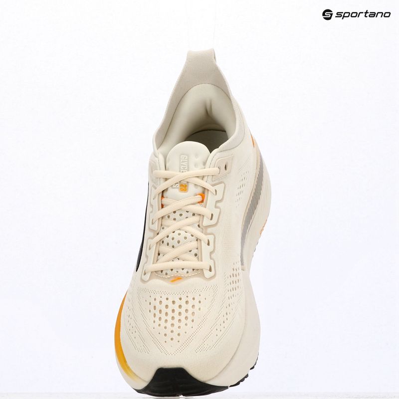 Scarpe da corsa uomo Brooks Glycerin GTS 23 arctic wolf/angora/orange 9
