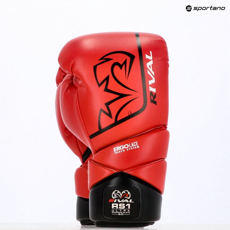 Guantoni da boxe Rival RS1 Ultra Sparring 2.0 red 7