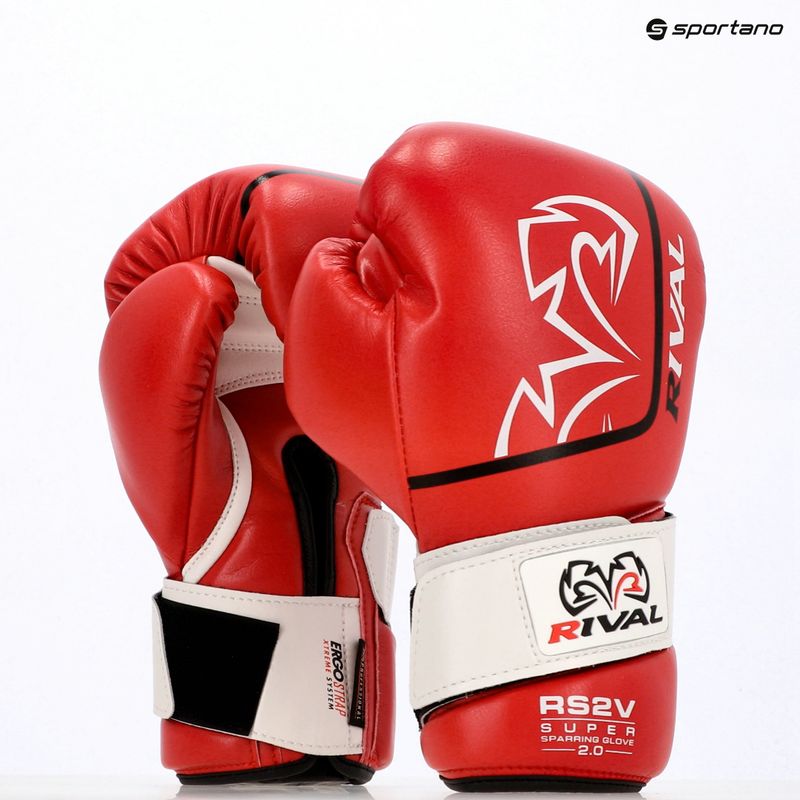 Guantoni da boxe Rival Super Sparring 2.0 red 3
