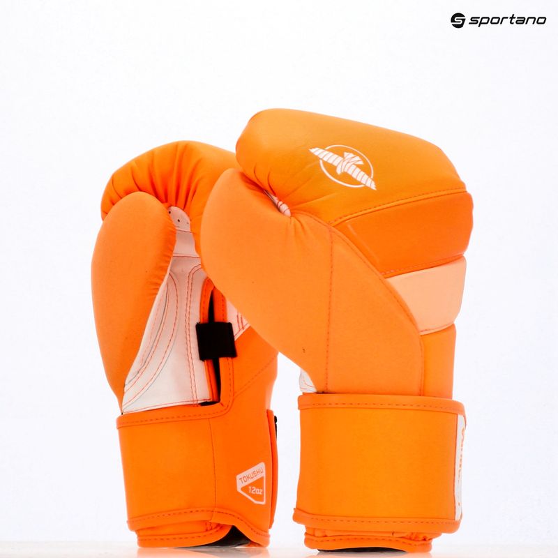 Guanti da boxe Hayabusa T3 Neon arancione neon 8