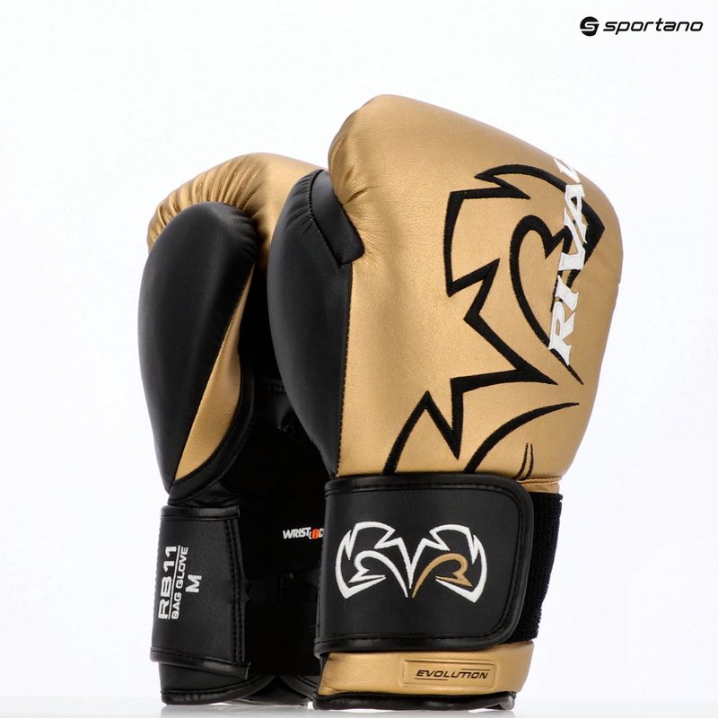 Guantoni da boxe Rival RB11 gold 6