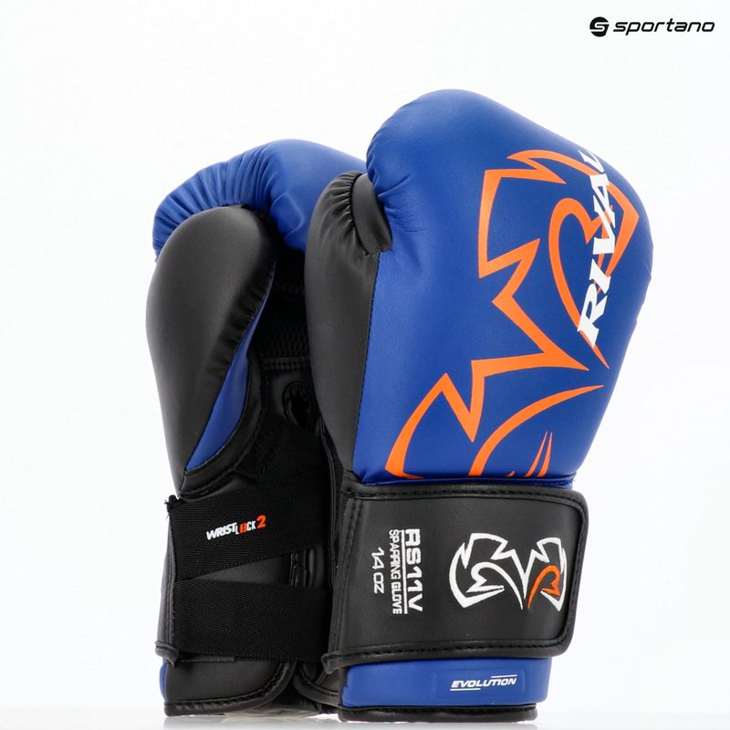 Guantoni da boxe Rival RS11V Evolution blu 3