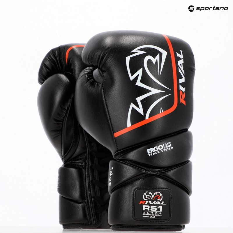 Guantoni da boxe Rival RS1 Ultra Sparring 2.0 black 14