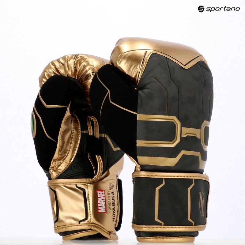 Guantoni da boxe Hayabusa Marvel Thanos oro/nero 17