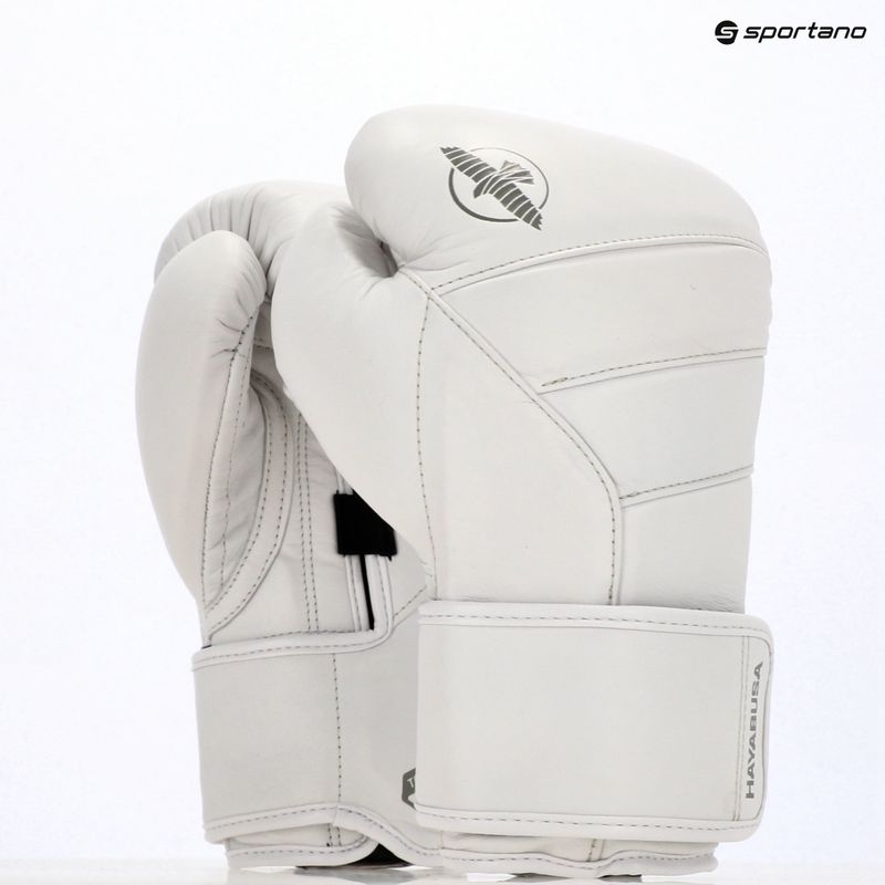 Guanti da boxe Hayabusa T3 Kanpeki bianco artico 15