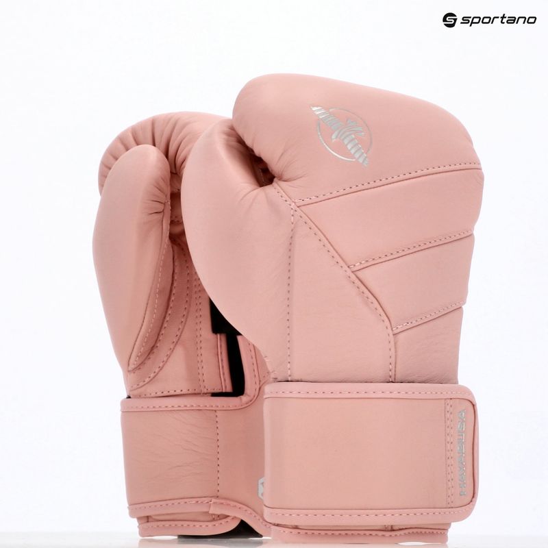 Guantoni da boxe rosa Hayabusa T3 Kanpeki blossom 14