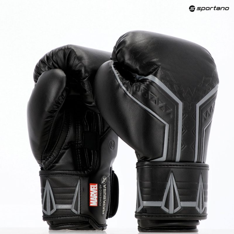Guanti da boxe Hayabusa Black Panther nero 19