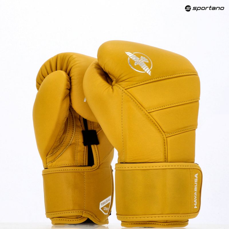 Guantoni da boxe Hayabusa T3 Kanpeki tiger yellow 14