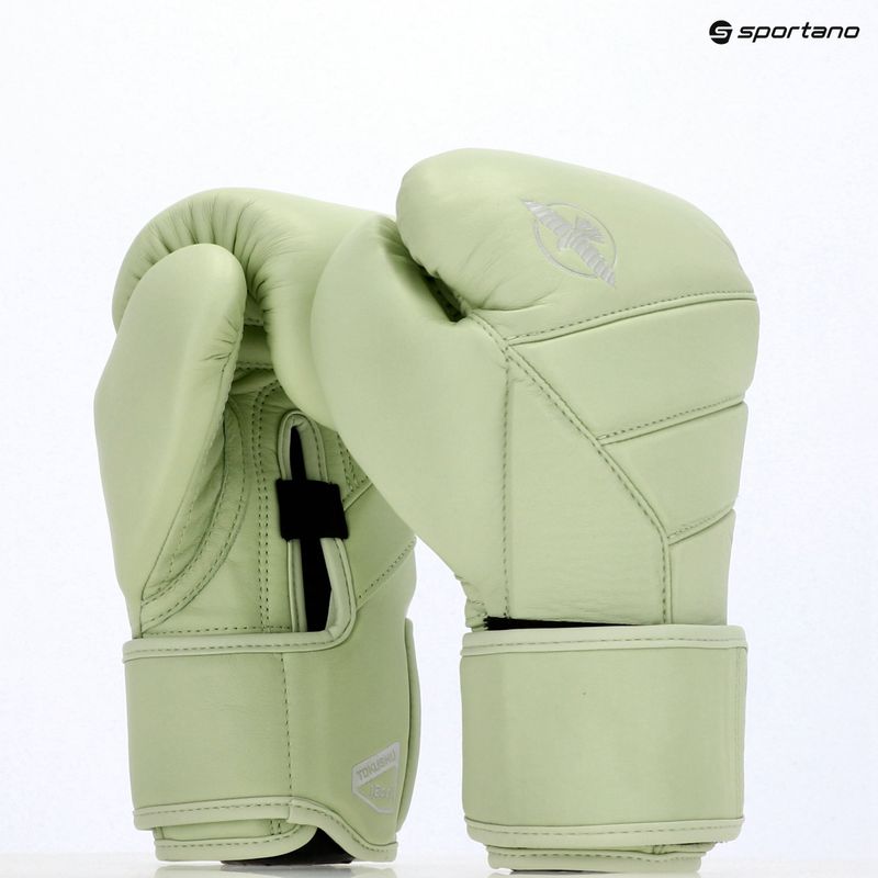 Guantoni da boxe estivi Hayabusa T3 Kanpeki verde muschio 14