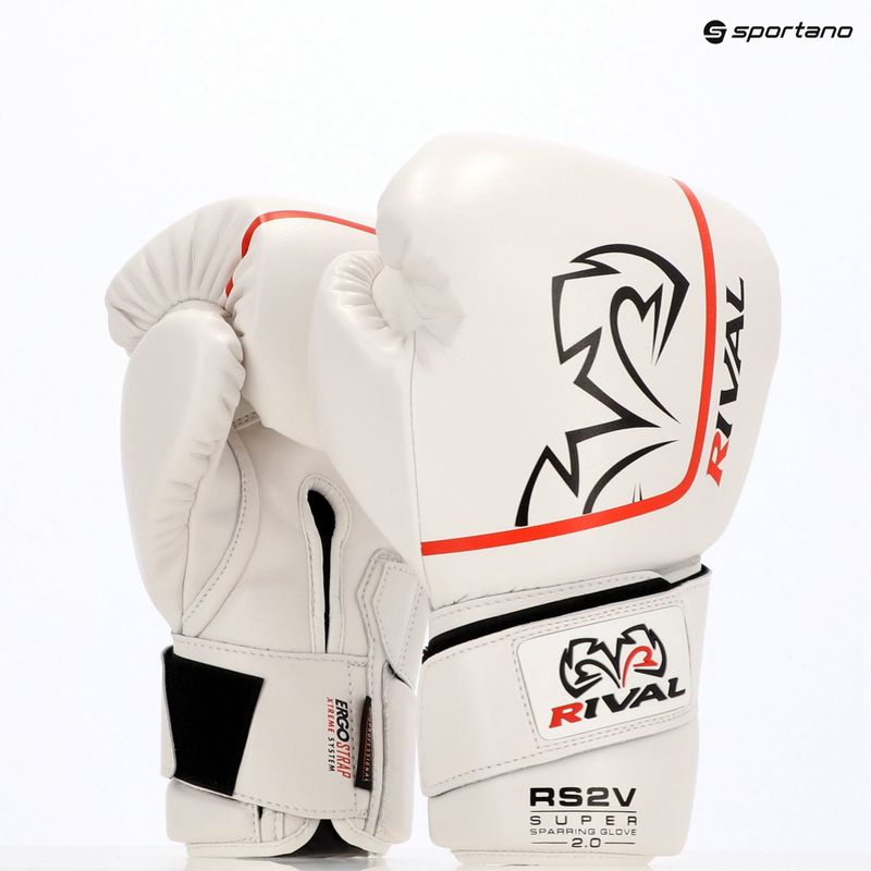 Guantoni da boxe Rival Super Sparring 2.0 white 12