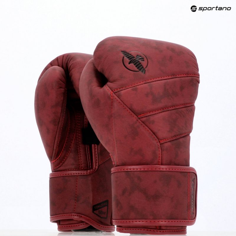 Guanti da boxe Hayabusa T3 LX cremisi 20