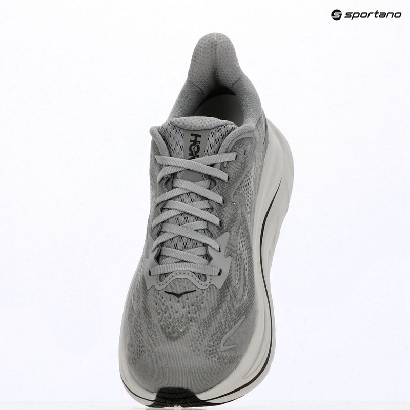 Scarpe da corsa uomo Hoka Clifton 10 galactic grey/asteroid 17