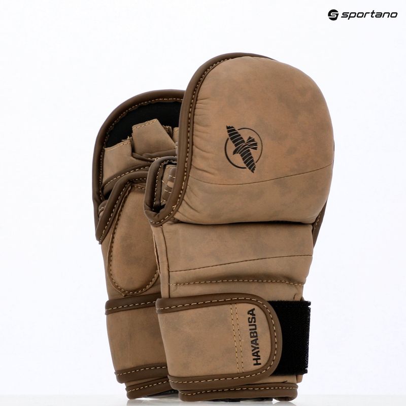 Guantoni da boxe Hayabusa T3 LX Hybrid brown 14
