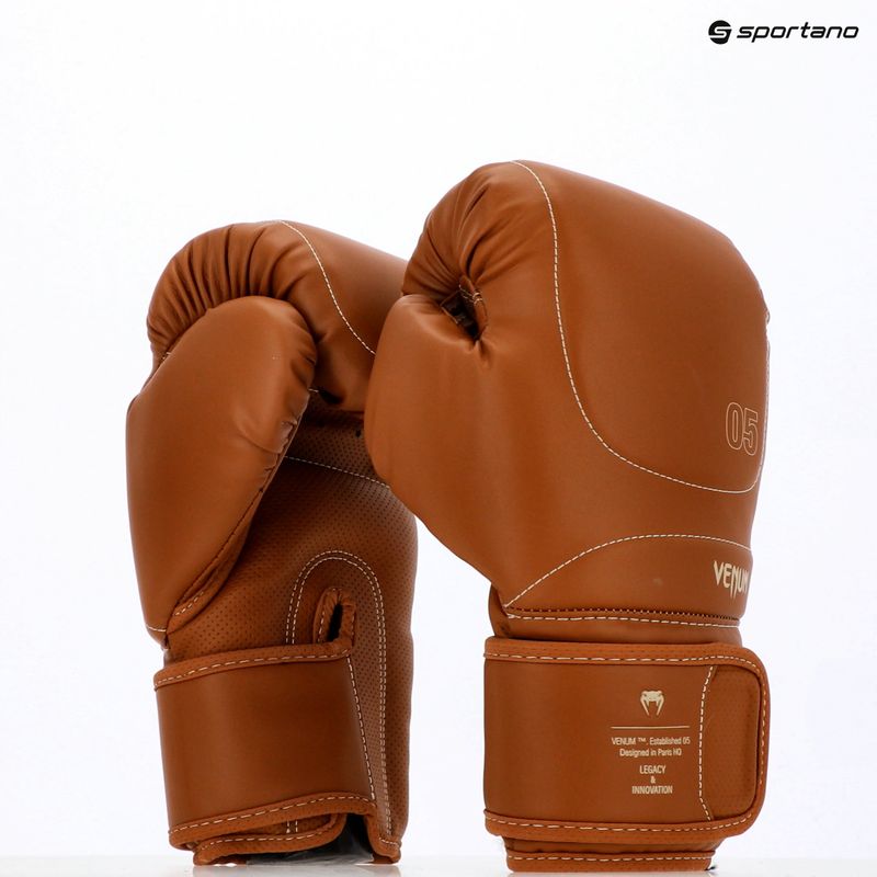 Guantoni da boxe uomo Venum Impact Evo VENUM-05061-058 chocolate 6