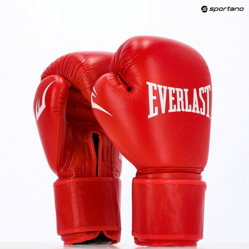 Guantoni da boxe Everlast Amateur Competition H&L red 3