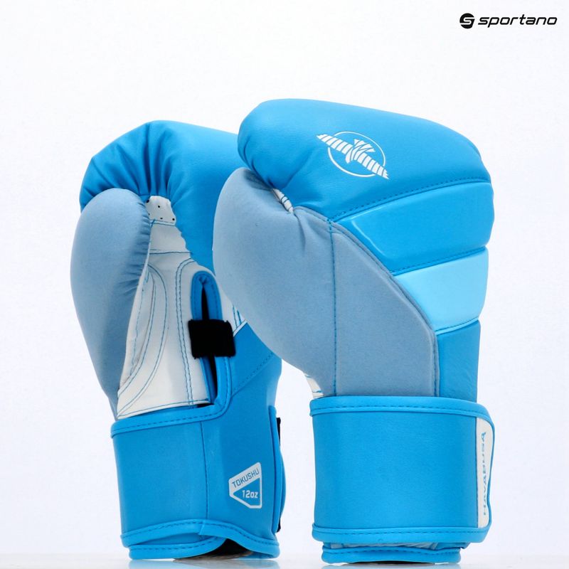 Guantoni da boxe Hayabusa T3 Neon blu neon 7