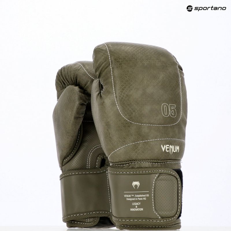 Guantoni da boxe Venum Impact Evo Scales Boxing army green 9