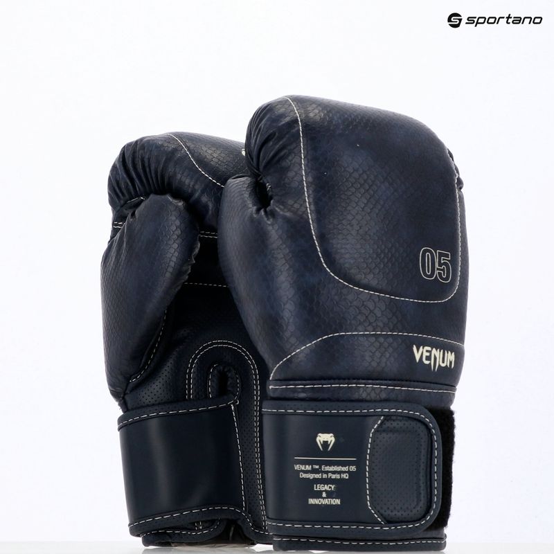 Guantoni da boxe Venum Impact Evo Scales Boxing midnight blue 8