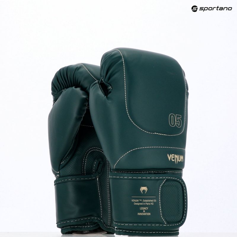 Guantoni da boxe Venum Impact Evo Uomo 16 OZ verde smeraldo 7