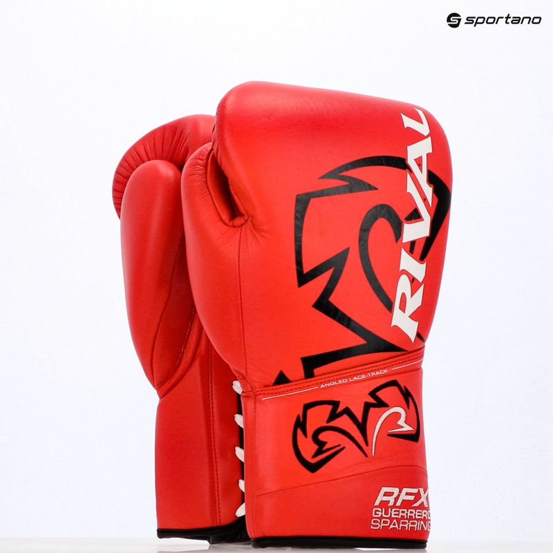 Guantoni da boxe Rival RFX-Guerrero Sparring-HDE-F rosso 5