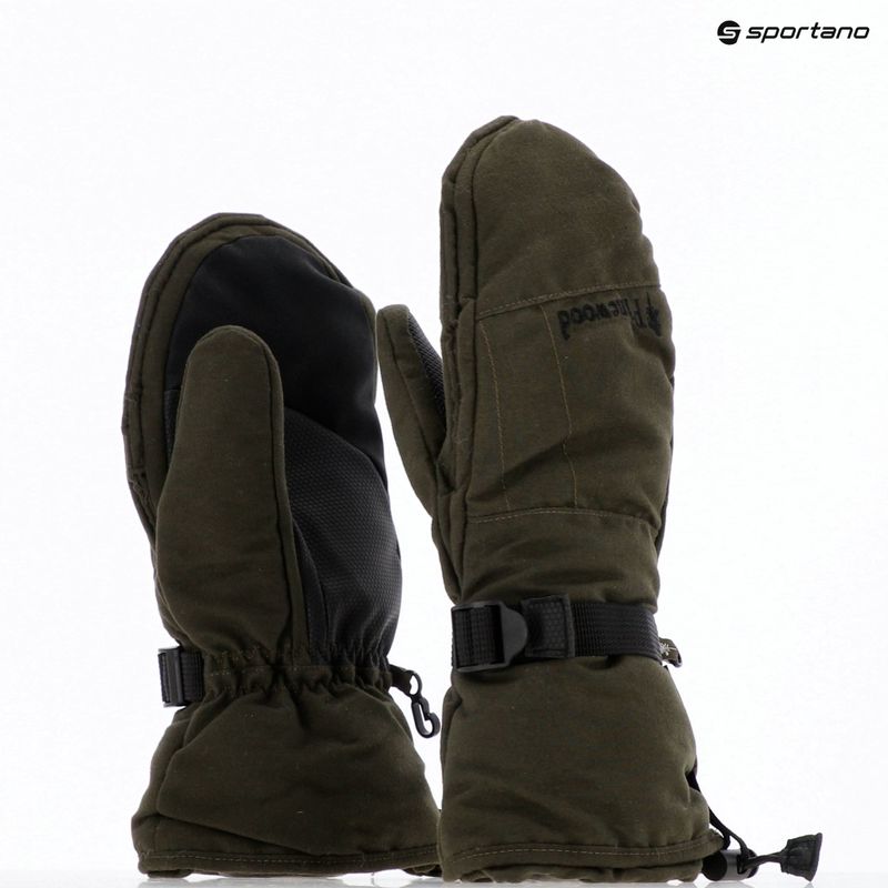 Guanti da uomo Pinewood Hunters Pro verde muschio 4