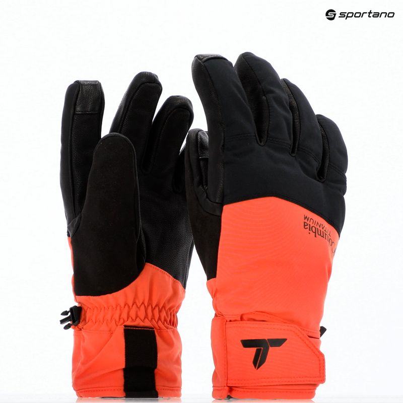 Guanti da trekking uomo Columbia PowBound zing/black 3