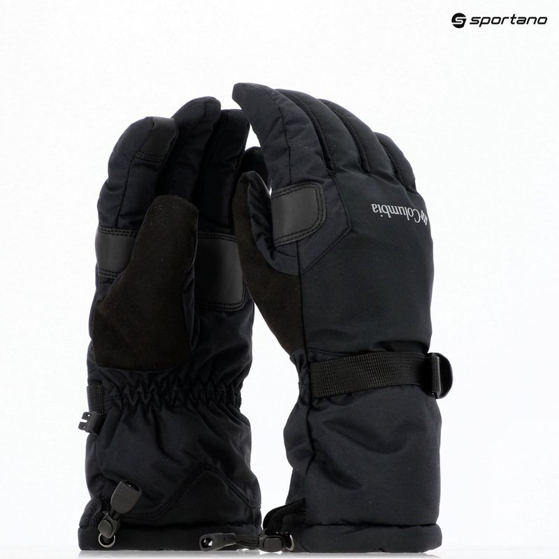 Guanti da trekking uomo Columbia Arctic Slope Sleeker black 3