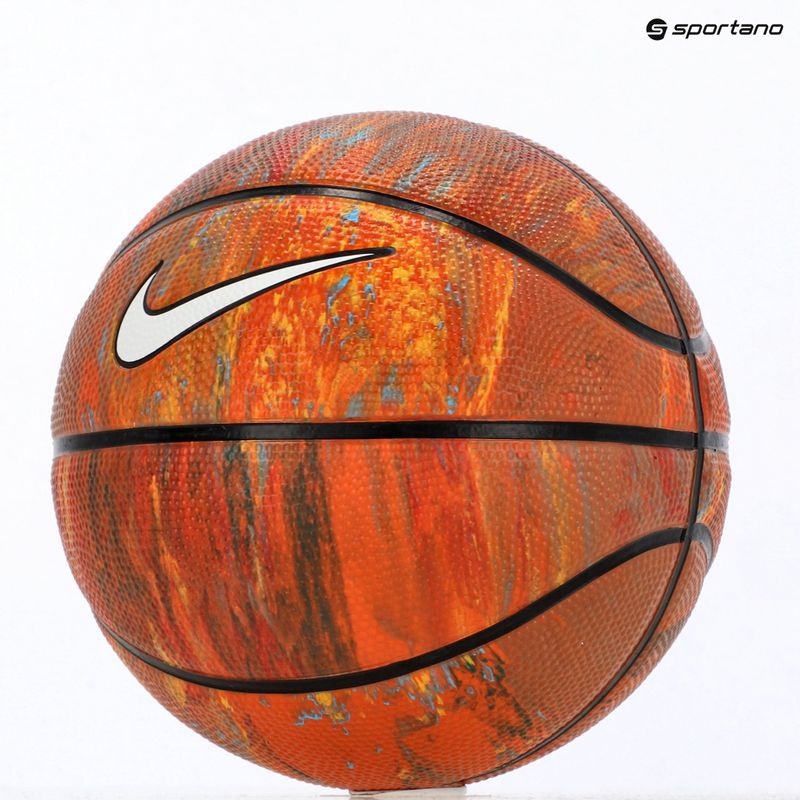 Pallone da basket per bambini Nike Skills Next Nature multi/amber/black/white 3