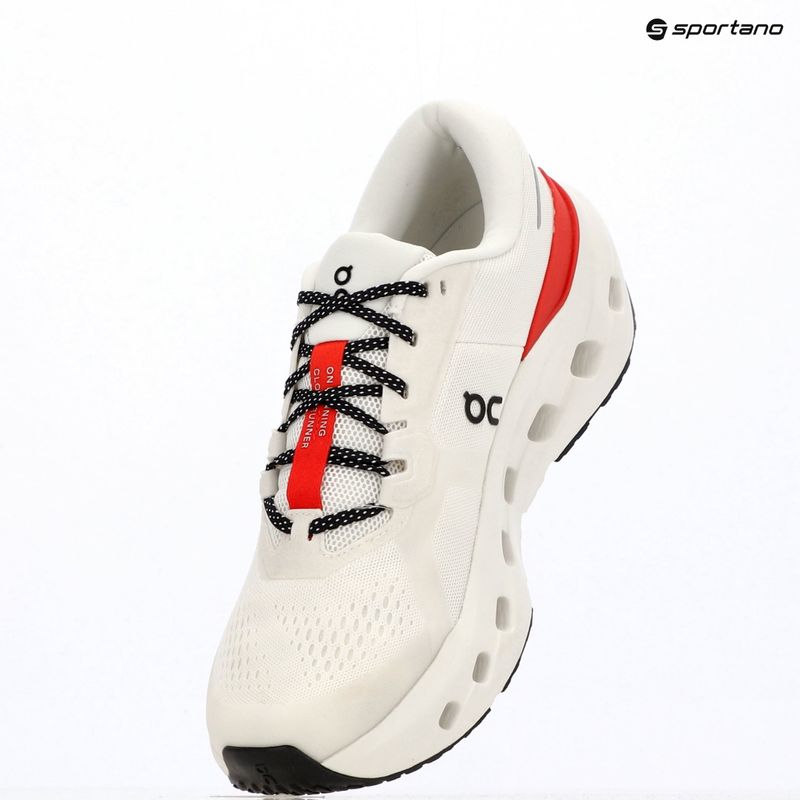 Scarpe da running da uomo On Cloudrunner 3 ivory/robin 5