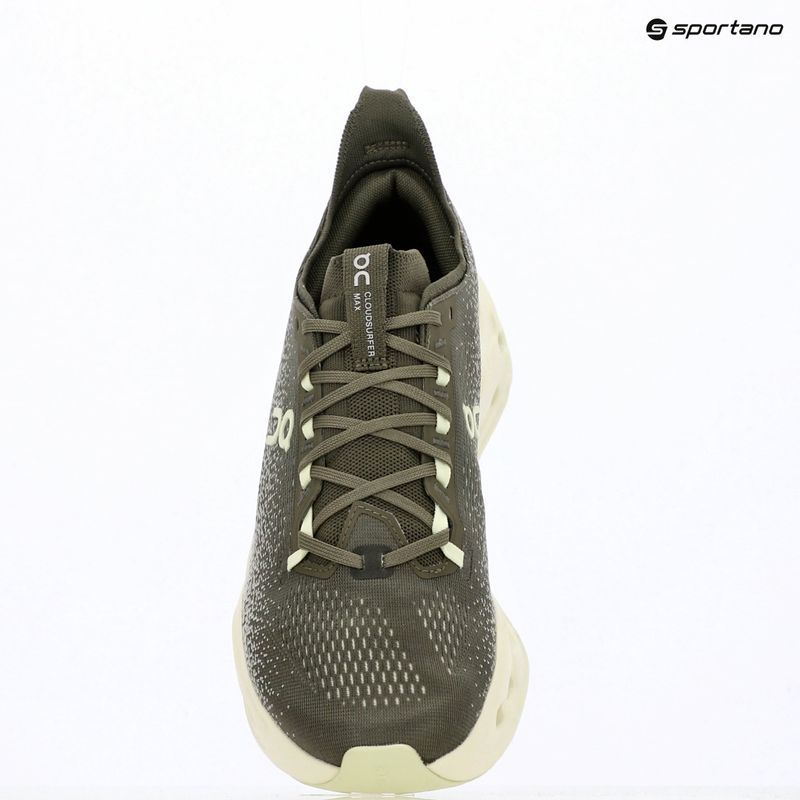 Scarpe da running uomo On Cloudsurfer Max olive/seedling 13