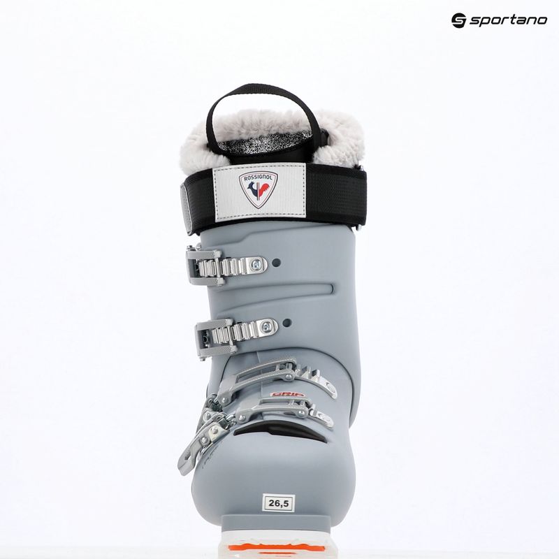 Scarponi da sci donna Rossignol Pure 70 X GW soft silver 7