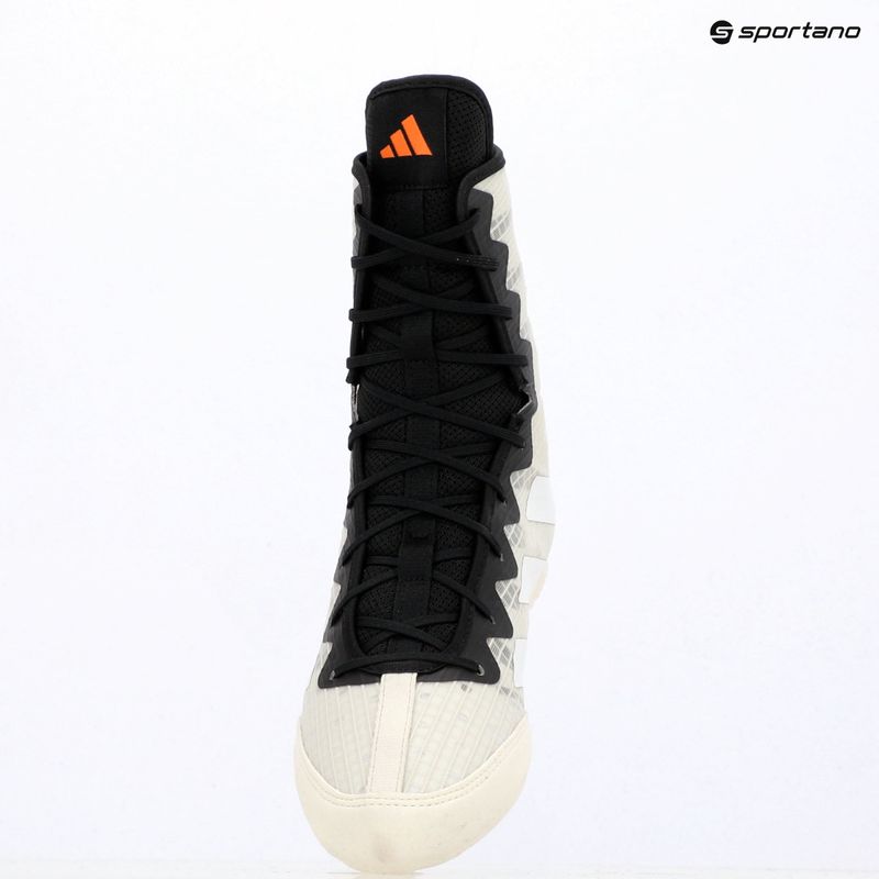 Scarpe da boxe adidas Box Hog 4 Orbit Grey/Ftwr White/Pure Orange 9