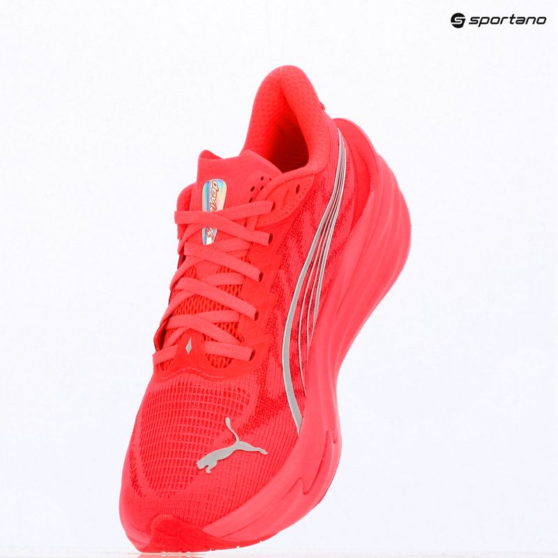 Scarpe da corsa donna PUMA Deviate Nitro 4 ultra red/puma silver 20