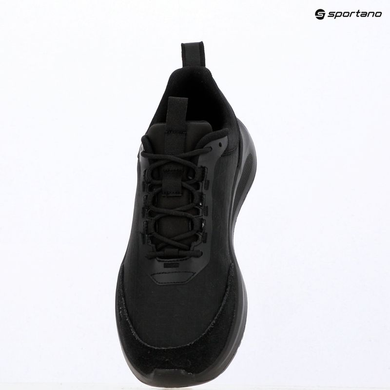 Scarpe da uomo Calvin Klein HM0HM02343 Light Eva Runn Laceup AOP triple black 9
