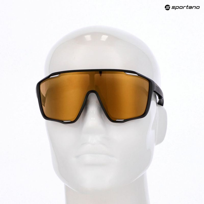 Occhiali da sole Red Bull SPECT Kraft verde/marrone con specchio dorato 6